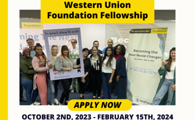 2023 Western Union Foundation Fellowship